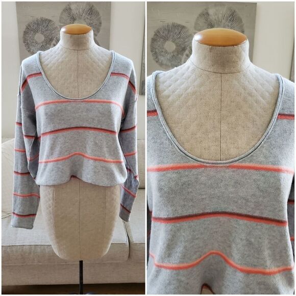 Free People Make You Mine Stripe Sweater sz XS - Picture 3 of 8